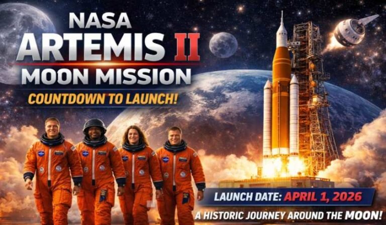 NASA Artemis II Moon Mission Launch Countdown Begins – Historic Space ...